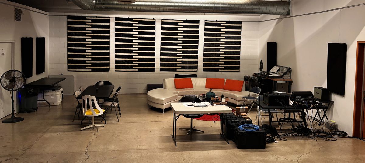 Lounge seating area